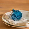 Avery Round Bauble, Small, Blakeney Blue - Set of 3