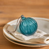 Avery Round Bauble, Small, Teal - Set of 3