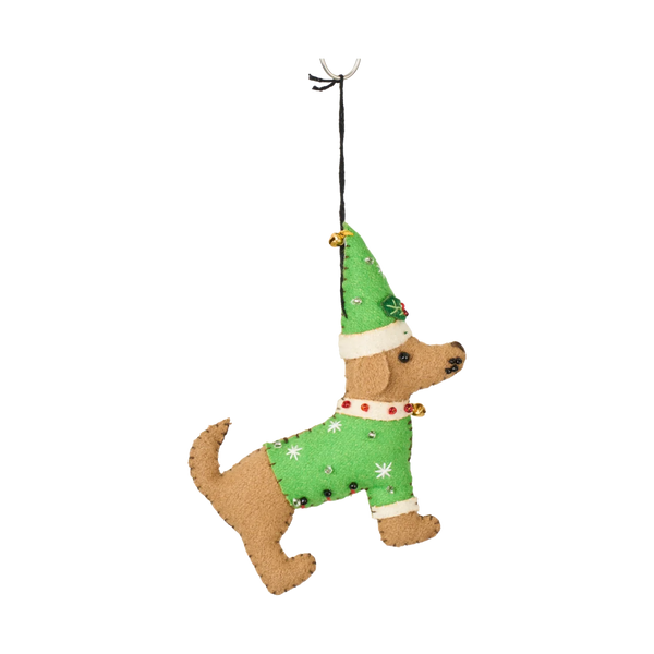 Haydon Felt Dog Bauble