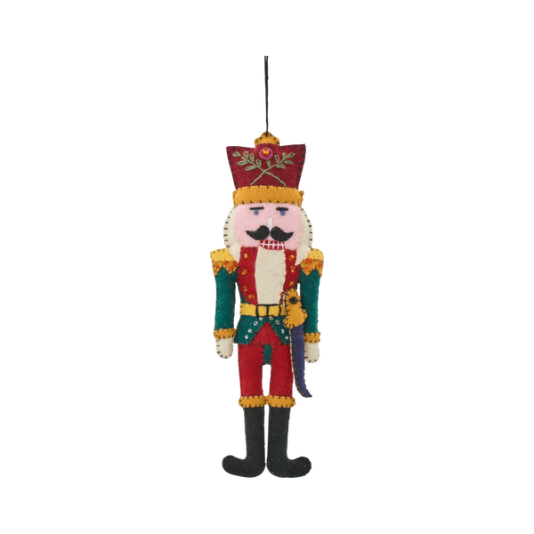 Haydon Felt Nutcracker Decoration, Large