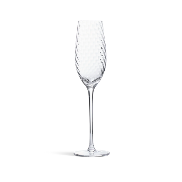 Neptune Glassware Islington Champagne Flute on white background