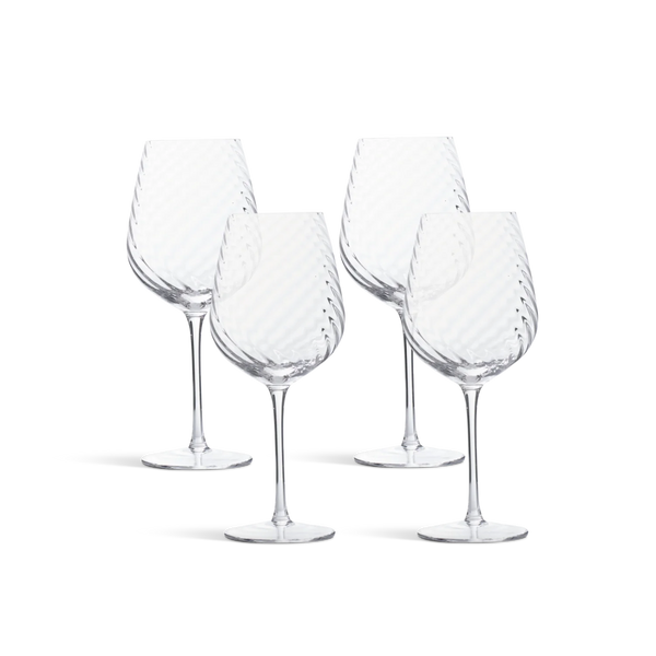Islington Red Wine Glasses on white background