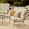 Neptune Garden Sets Cheltenham 4 Seater Garden Lounge Set with Natural Cushions