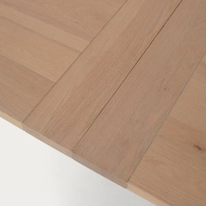 Harrogate 6-10 Seater Extendable Dining Table, Natural Oak