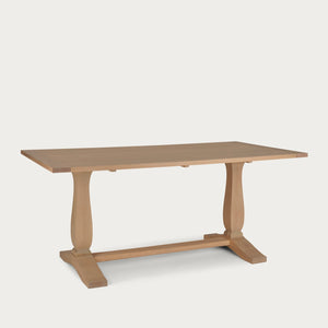 Harrogate 6 Seater Rectangular Dining Table, Natural Oak