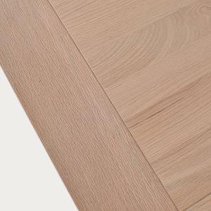 Harrogate 6 Seater Rectangular Dining Table, Natural Oak