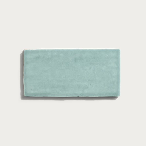 Neptune Wall & Floor Covering 10cm x 20cm Wilcot Tile, Aqua Blue