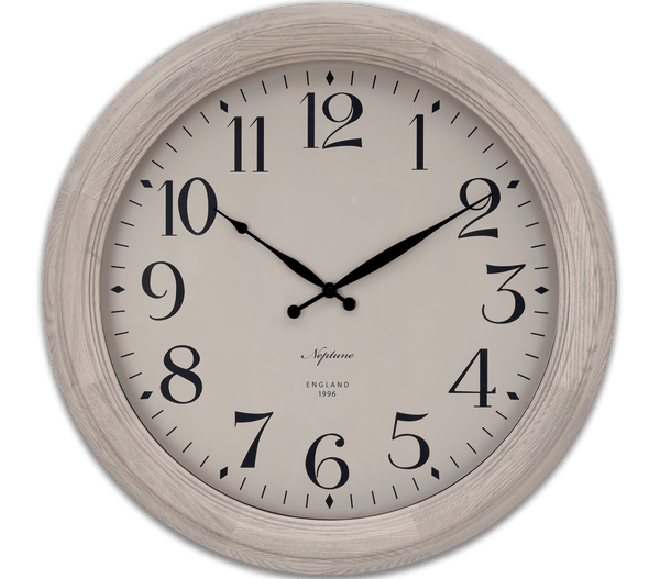 Neptune Accessories_Living accessories_Decorative accessories default Harrison Large Wall Clock, Seasoned Oak