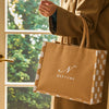 Neptune Medium Jute Bag, Margot Mustard