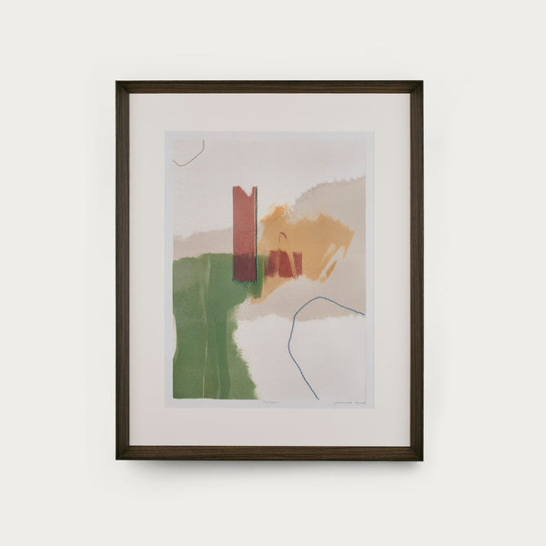 Neptune Accessories_Living accessories_Wall decor default Abstract Scene, Olive