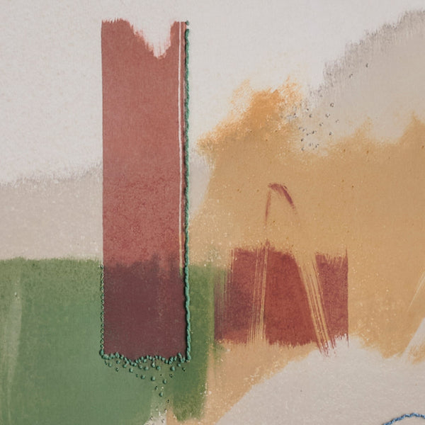 Neptune Accessories_Living accessories_Wall decor default Abstract Scene, Olive