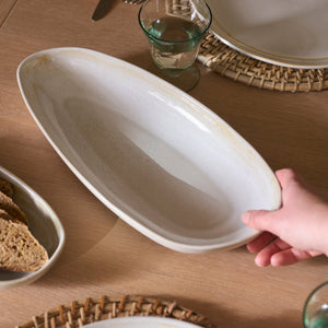Neptune Serveware Amberley Stoneware Oval Platter