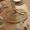 Neptune Tabletop Accessories Ashbourne Rattan Oval Placemats, Set of 4