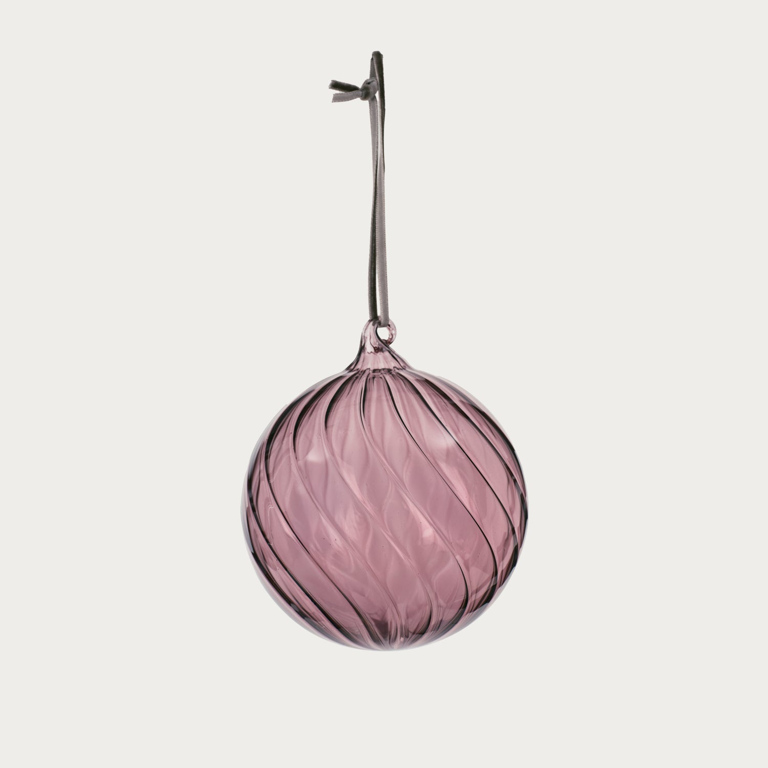 Neptune Seasonal_Christmas_Christmas tree decorations default Avery Large Glass Bauble, Rose - Set of 3