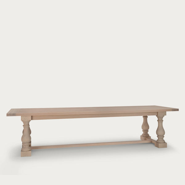 Neptune Tables Balmoral Rectangular Dining Table, Natural Oak
