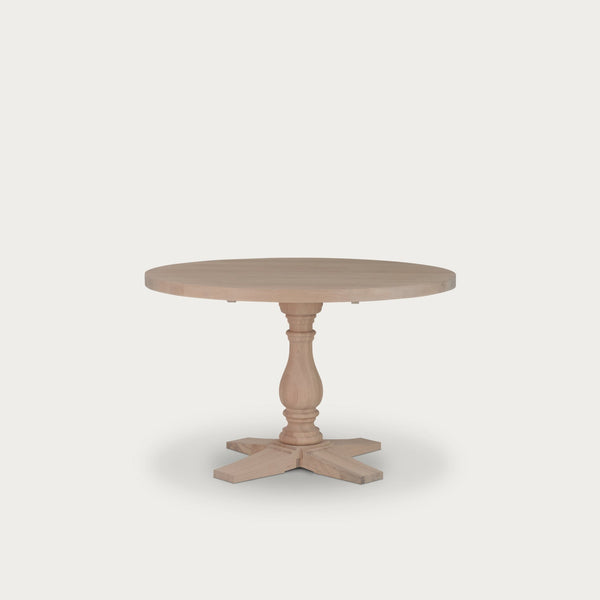 Neptune Tables 4 seater Balmoral Round Dining Table, Natural Oak