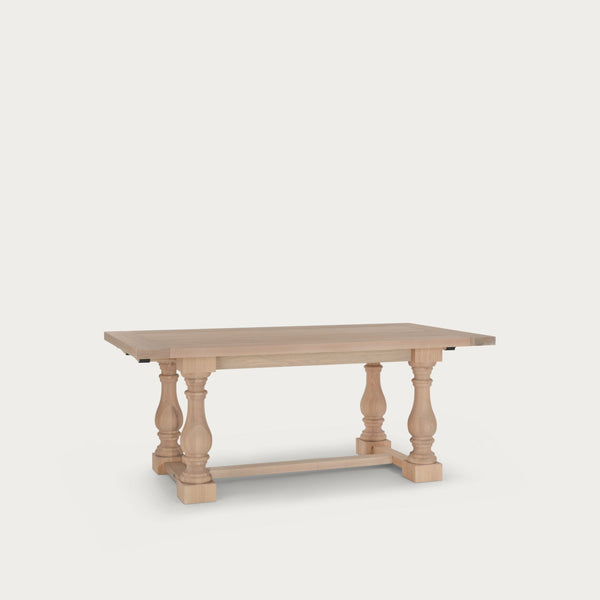 Neptune Tables Balmoral 6-10 Seater Extendable Dining Table, Natural Oak