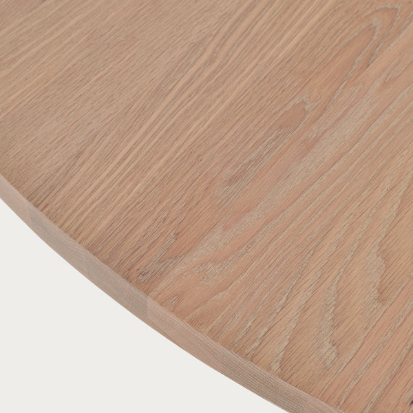 Neptune Tables Balmoral Round Dining Table, Natural Oak