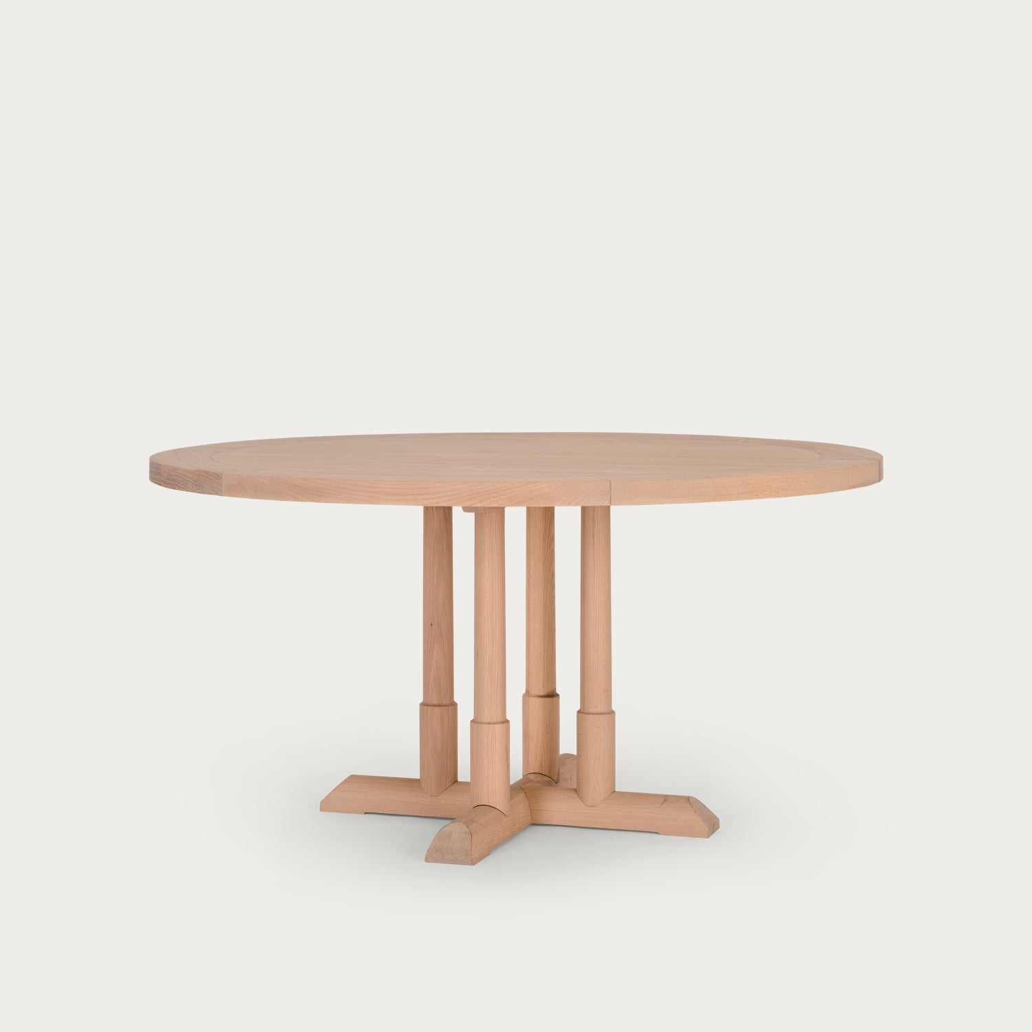 Neptune Furniture_Living & dining furniture_Dining tables default Battersea 6 Seater Round Oak Dining Table