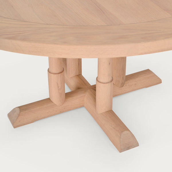 Neptune Furniture_Living & dining furniture_Dining tables default Battersea 6 Seater Round Oak Dining Table