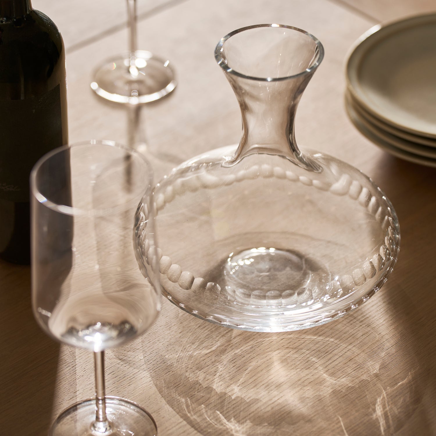 Neptune Accessories_Tabletop_Glassware default Bethnal Glass Carafe