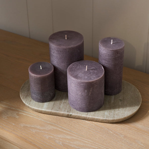 Neptune Accessories_Living accessories_Candles & diffusers Blyton Pillar Candle, Walnut