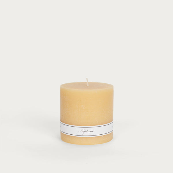 Neptune Candles Blyton Pillar Candle, Saffron