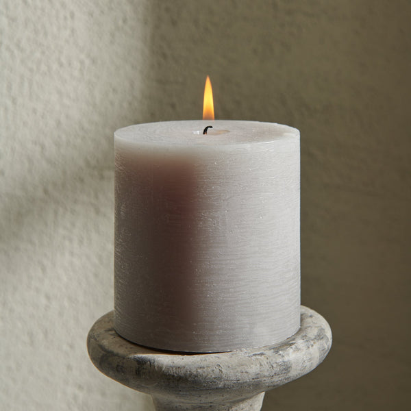 Neptune Candles 10x10cm Blyton Pillar Candle, Mist