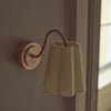 Neptune Accessories_Lighting_Wall lights default Cecile Gathered Linen Wall Light