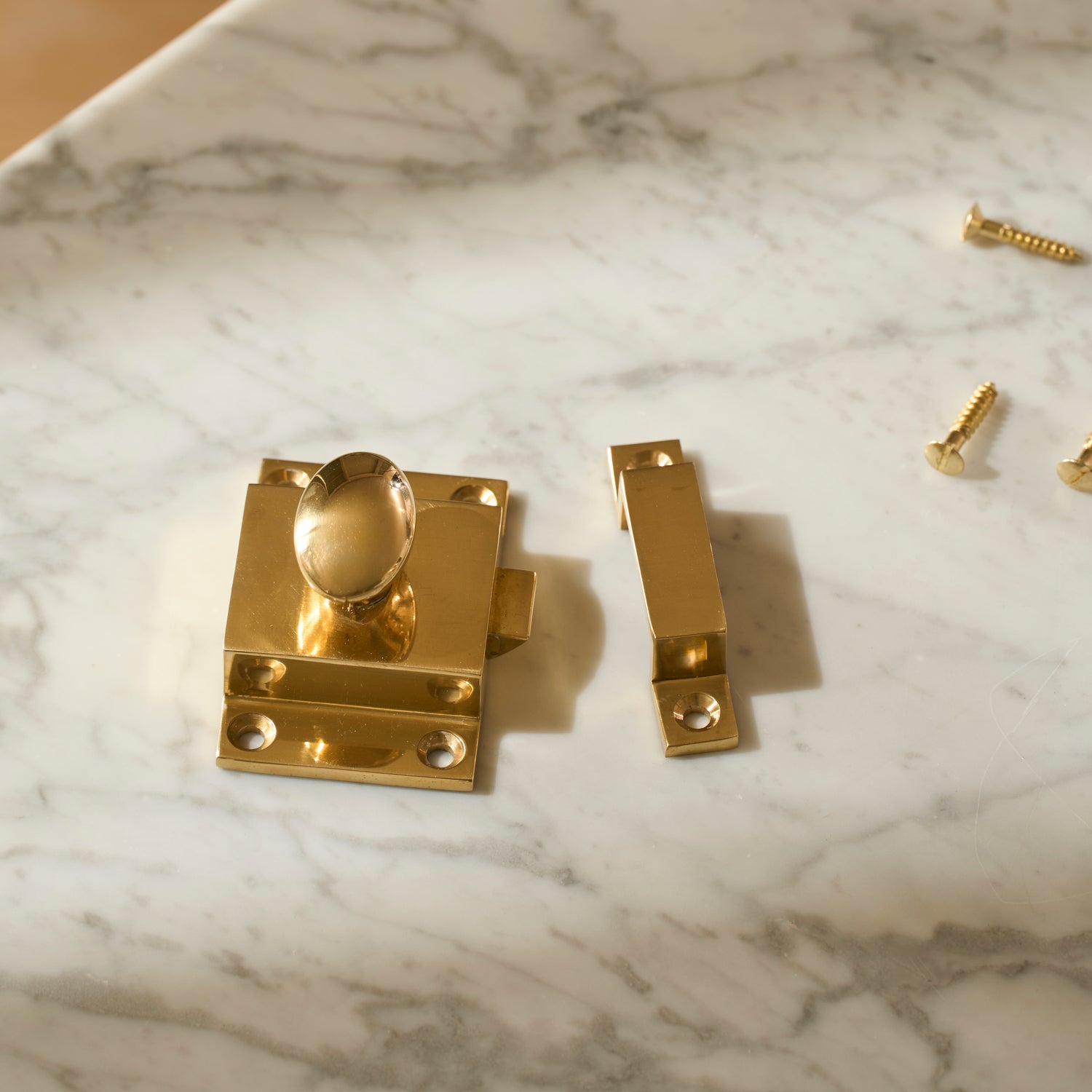 Neptune Furniture_Hardware_Handles & hardware Brass Cullum Twist Knob, Set of 2