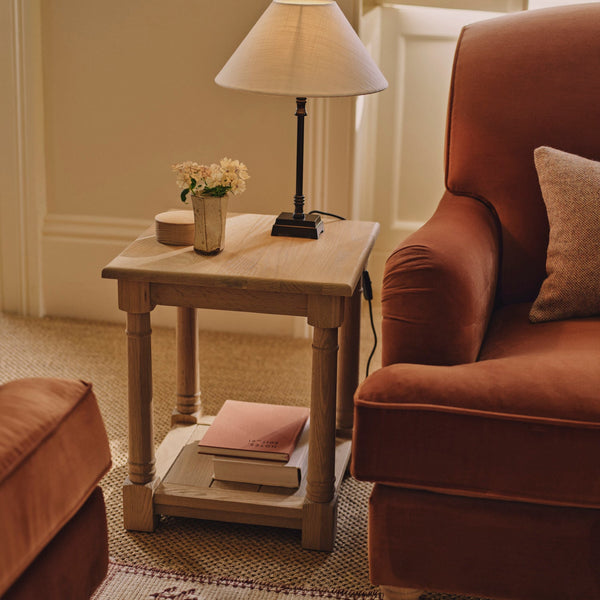 Neptune Furniture_Living & dining furniture_Coffee and side tables Edinburgh Square Side Table