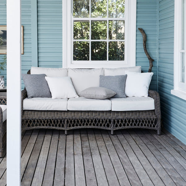 Neptune Sofas Harrington 3 Seater Wicker Garden Sofa