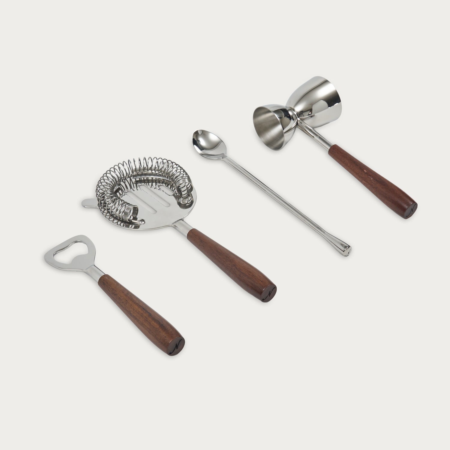 Neptune Accessories_Tabletop_Kitchen access default Holland Stainless Steel Bar Tools, 4pc Set