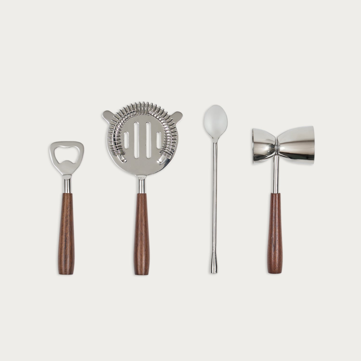 Neptune Accessories_Tabletop_Kitchen access default Holland Stainless Steel Bar Tools, 4pc Set