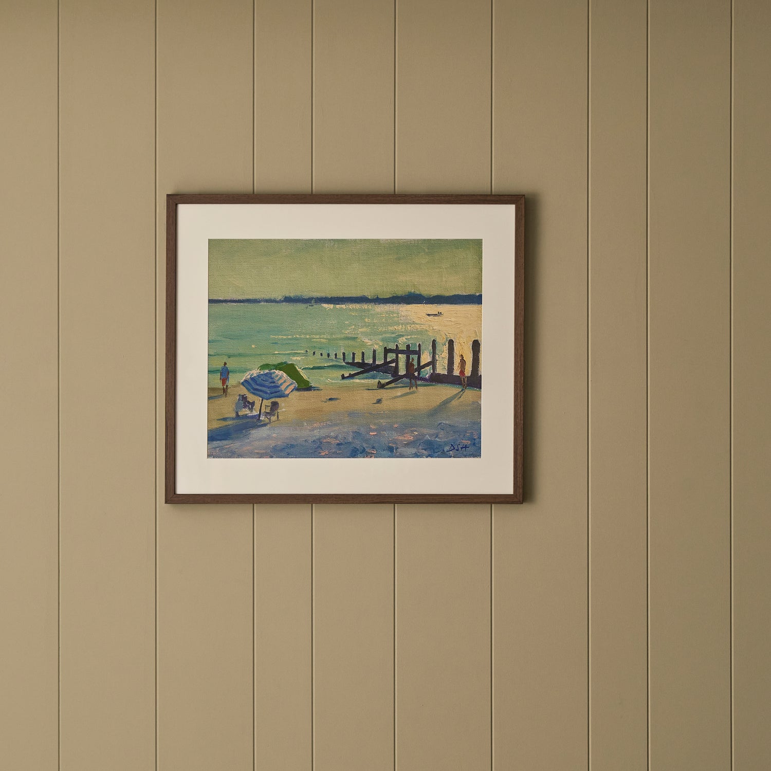 Neptune Accessories_Living accessories_Wall decor default Late Afternoon Light, West Wittering beach