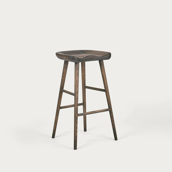 Neptune Furniture_Living & dining furniture_Dining & bar stools default Renewed Ludlow Oak Bar Stool, Darkened Oak