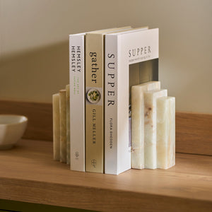 Neptune Ornaments Matlock Onyx Bookends