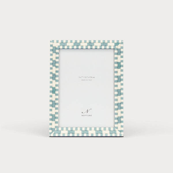 Neptune Photo Frames 5x7in Montpellier Photo Frame, Blue