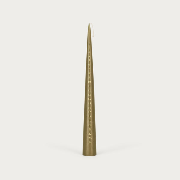 Neptune Seasonal_Christmas_Christmas accessories default Morden Advent Candle, Olive