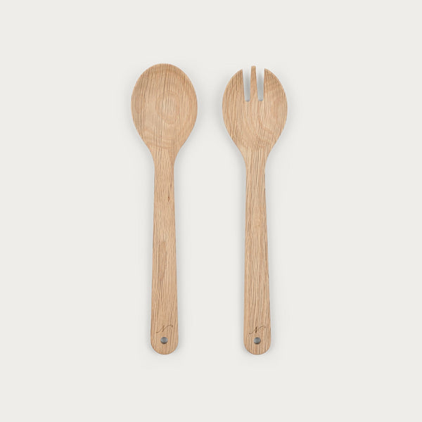 Neptune Accessories_Tabletop_Kitchen access default Orford Oak Salad Servers
