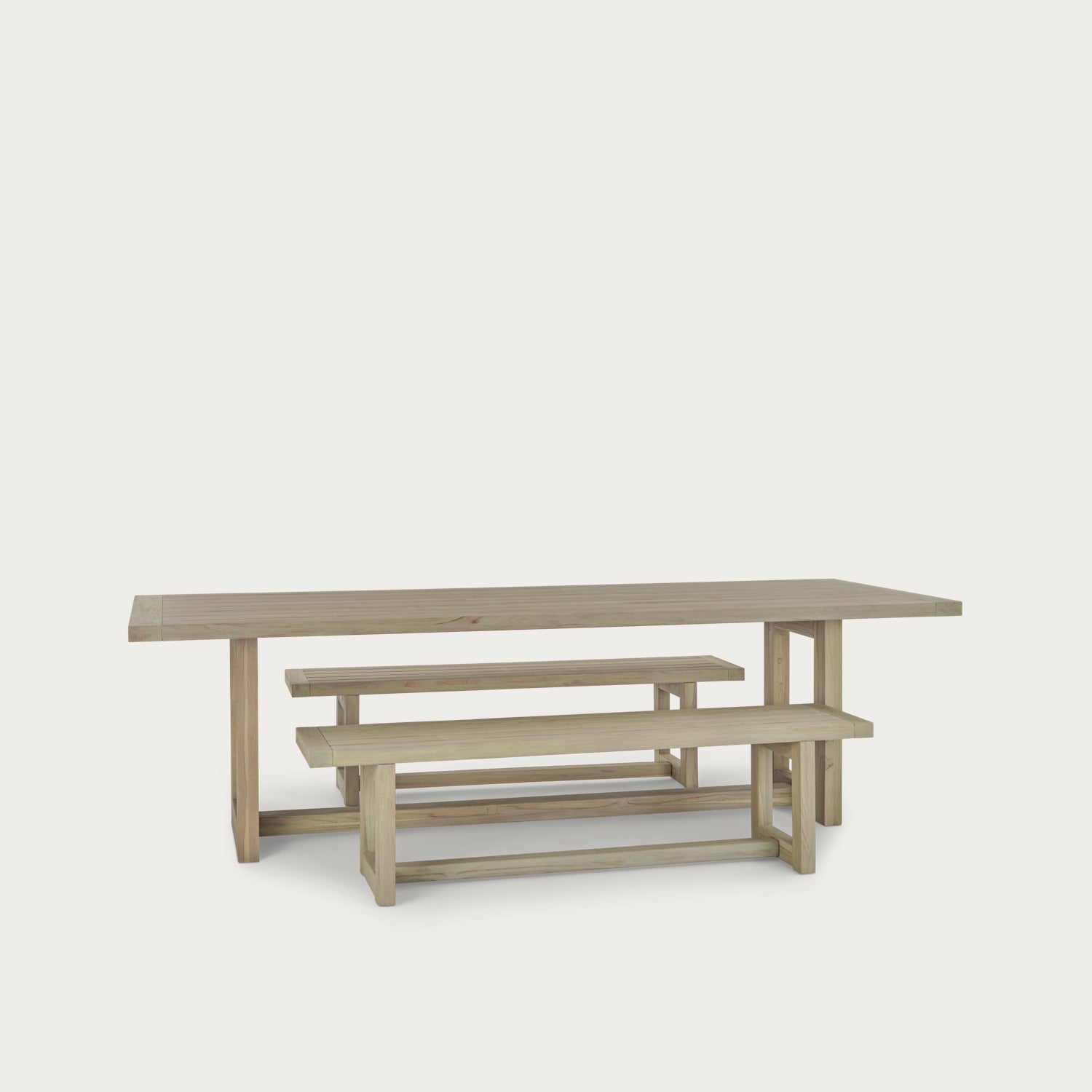 Neptune Garden Sets Pembrey 8 Seater Dining Set with Benches