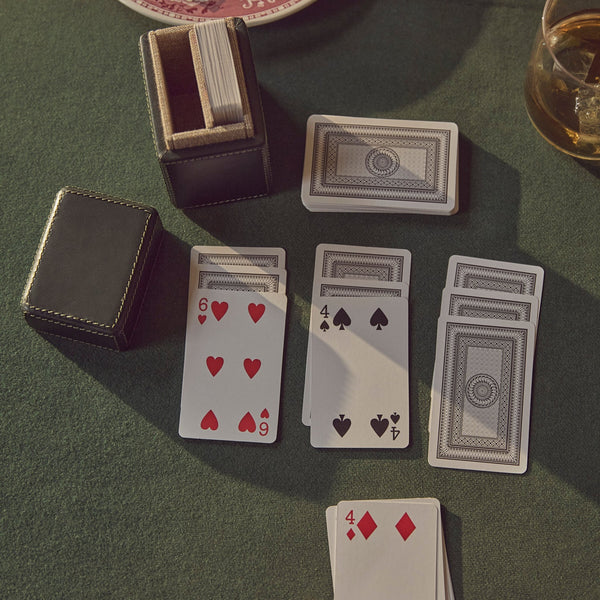 Neptune Accessories_Living accessories_Stationery & books default Neptune Leather Playing Cards Box, Constable Green
