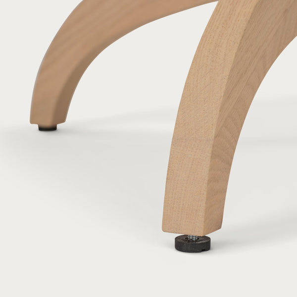 Neptune Tables Sheldrake 4 Seater Round Dining Table, Natural Oak