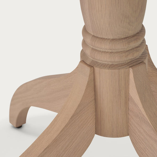Neptune Tables Sheldrake 4 Seater Round Dining Table, Natural Oak