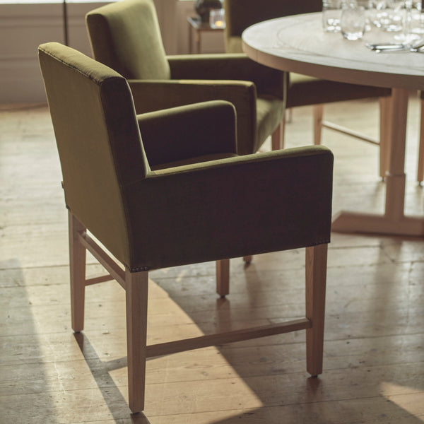 Neptune Furniture_Upholstery_Upholstered dining & bar stools Shoreditch Carver Chair
