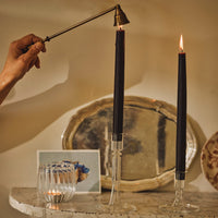 Neptune Accessories_Living accessories_Decorative accessories default Solara Brass Candle Snuffer