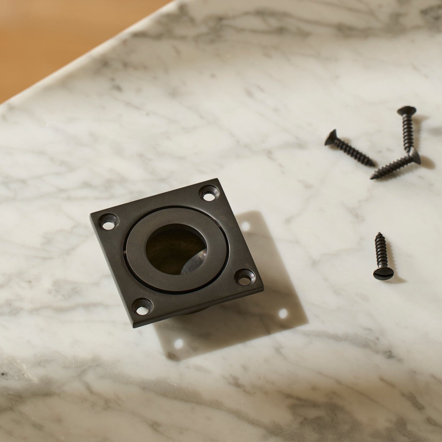 Neptune Furniture_Hardware_Handles & hardware Black Bronze Tavener Porthole Handle, Set of 2