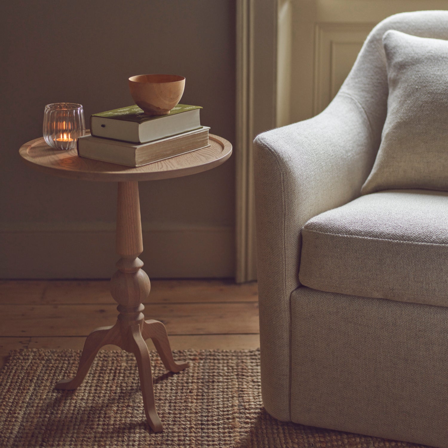 Neptune Furniture_Living & dining furniture_Coffee and side tables default Thornbury Side Table, Natural Oak