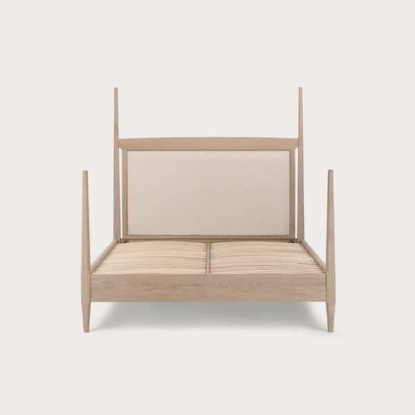 Neptune Beds Walton King Size Four Poster Bed, Oak