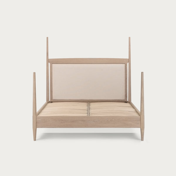 Neptune Beds Walton Super King Four Poster Bed, Oak